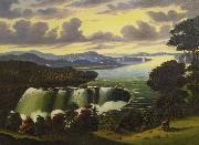 Thomas Chambers Niagara Falls viewed from Goat Island Germany oil painting artist